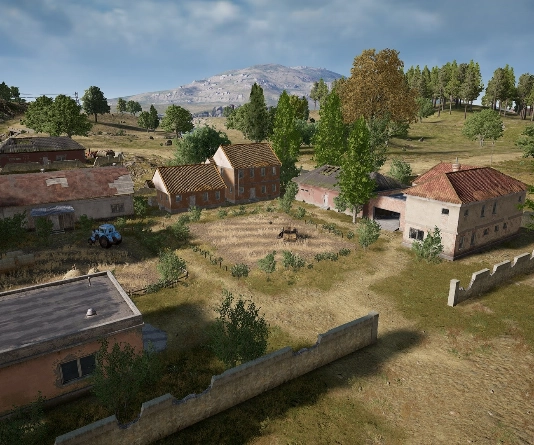 Guess the location on the PUBG Erangel map