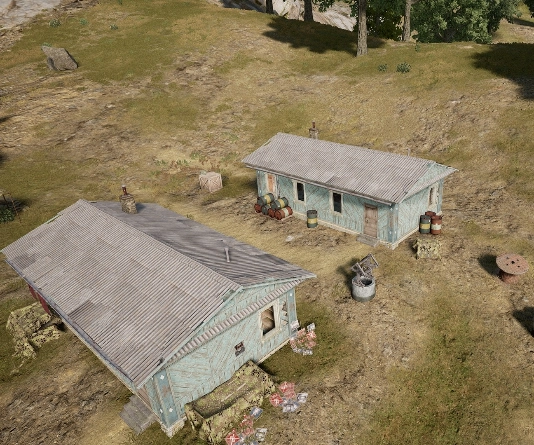 Guess the location on the PUBG Erangel map