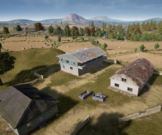 Guess the location on the PUBG Erangel map