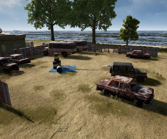 Guess the location on the PUBG Erangel map