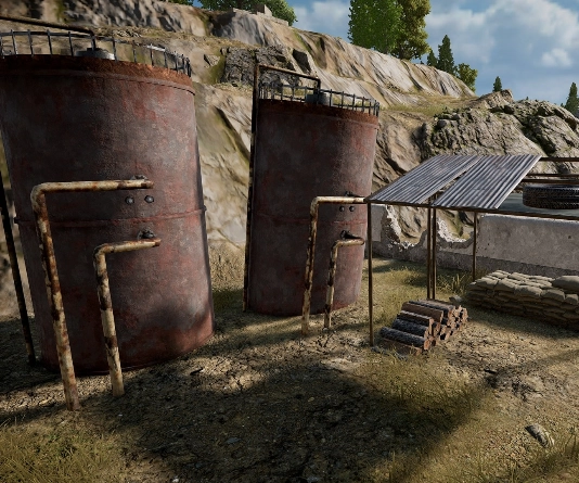 Guess the location on the PUBG Erangel map