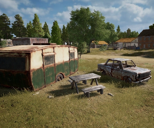 Guess the location on the PUBG Erangel map