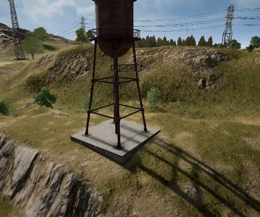 Guess the location on the PUBG Erangel map