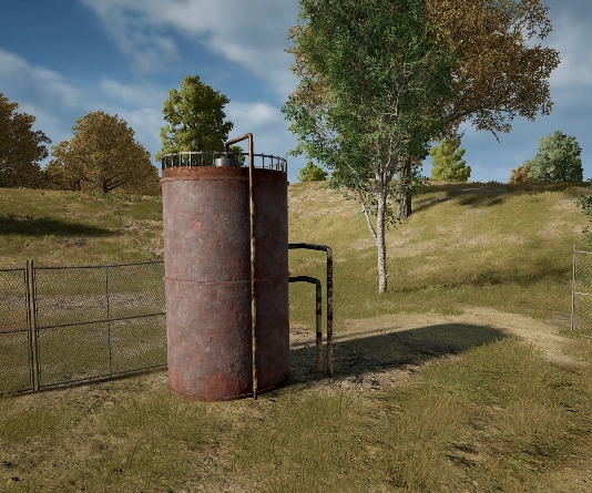 Guess the location on the PUBG Erangel map