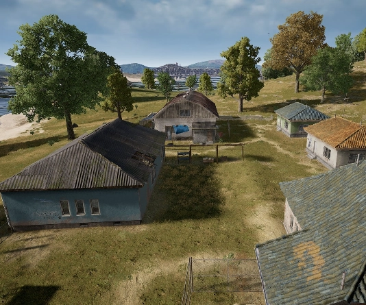 Guess the location on the PUBG Erangel map