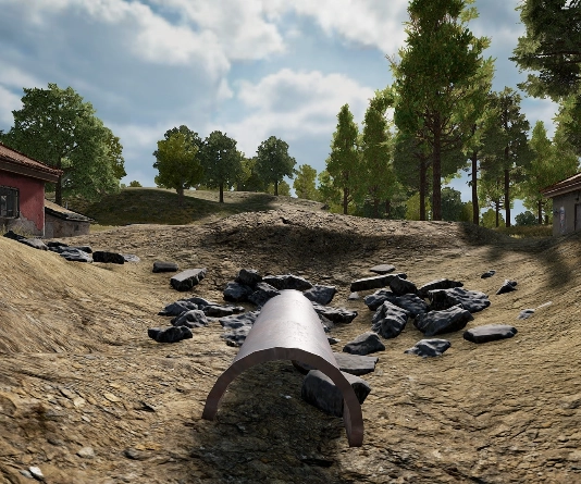 Guess the location on the PUBG Erangel map