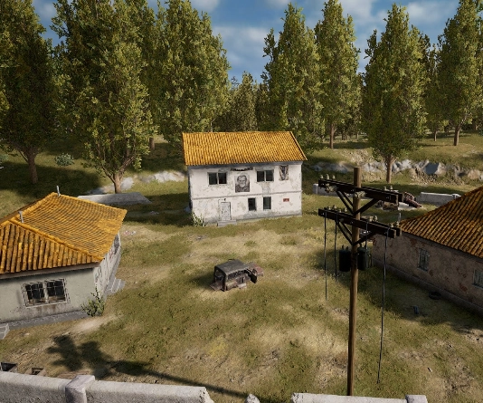 Guess the location on the PUBG Erangel map