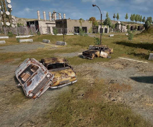 Guess the location on the PUBG Erangel map