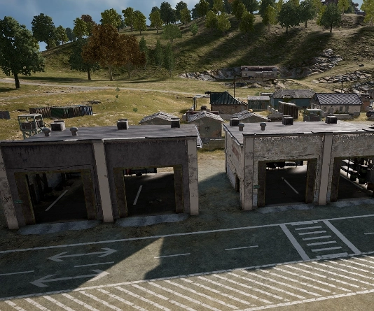 Guess the location on the PUBG Erangel map