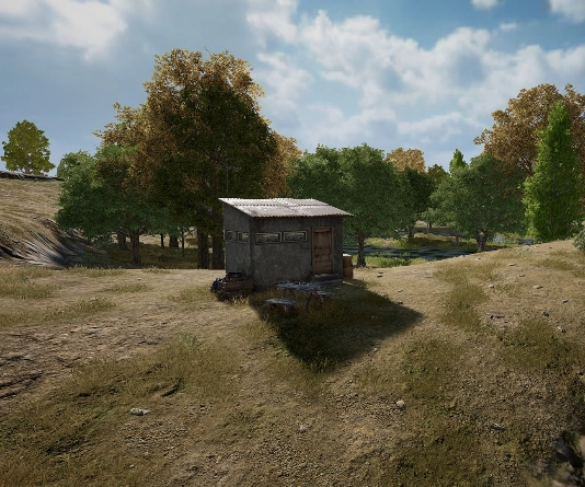 Guess the location on the PUBG Erangel map