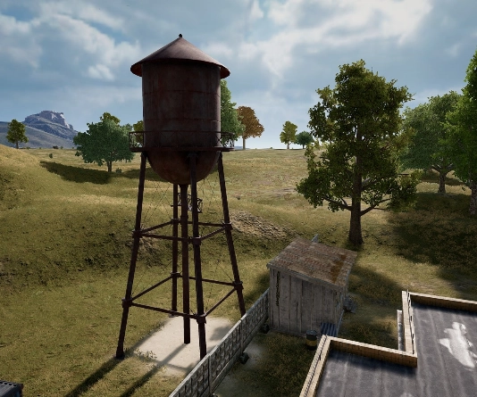 Guess the location on the PUBG Erangel map