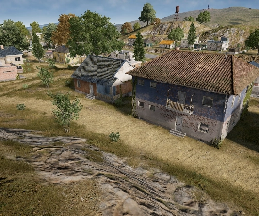 Guess the location on the PUBG Erangel map