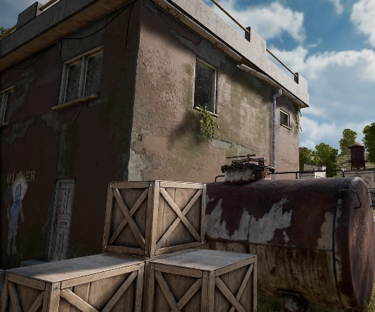 Guess the location on the PUBG Erangel map