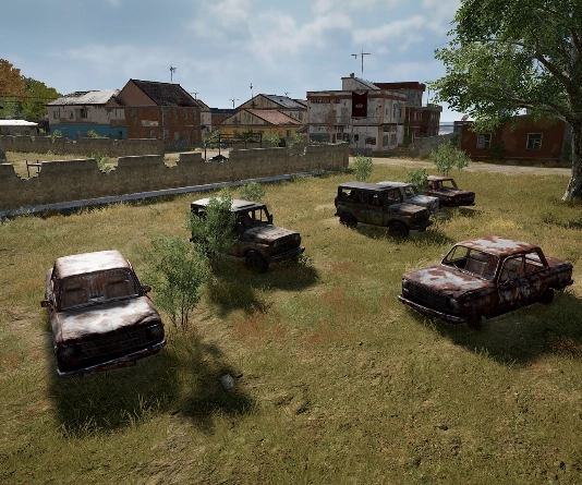 Guess the location on the PUBG Erangel map