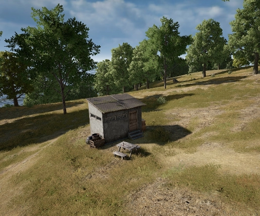 Guess the location on the PUBG Erangel map