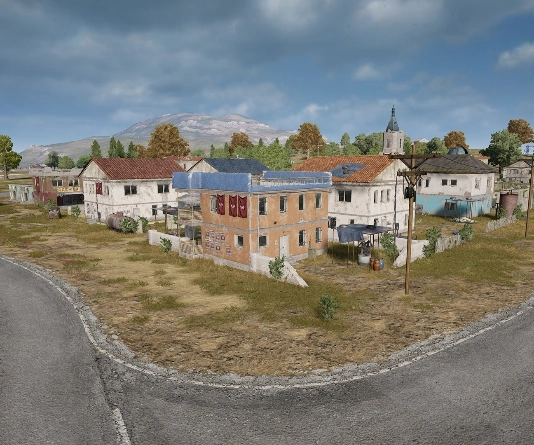 Guess the location on the PUBG Erangel map