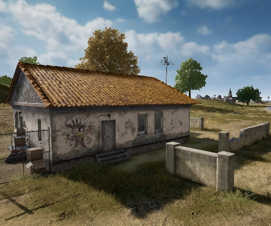 Guess the location on the PUBG Erangel map