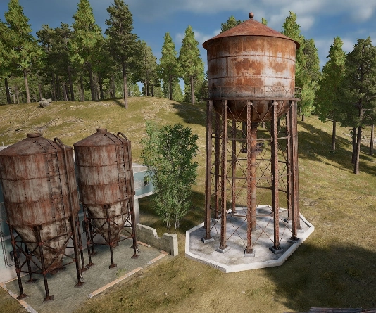 Guess the location on the PUBG Erangel map