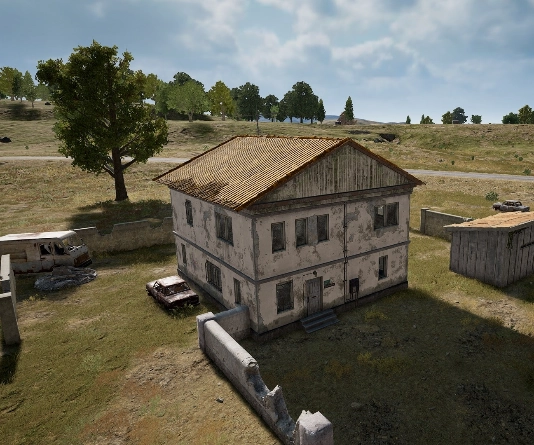 Guess the location on the PUBG Erangel map