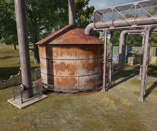 Guess the location on the PUBG Erangel map