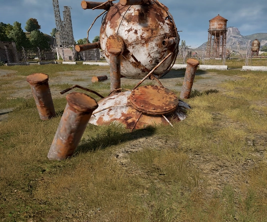 Guess the location on the PUBG Erangel map