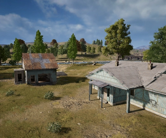 Guess the location on the PUBG Erangel map