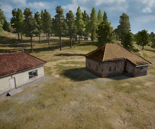 Guess the location on the PUBG Erangel map