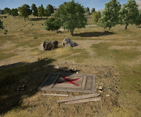 Guess the location on the PUBG Erangel map
