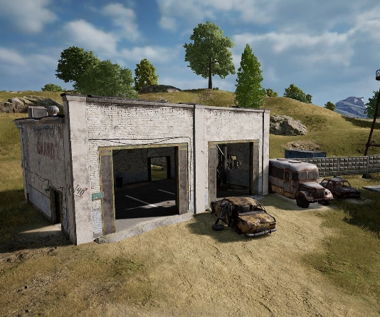 Guess the location on the PUBG Erangel map