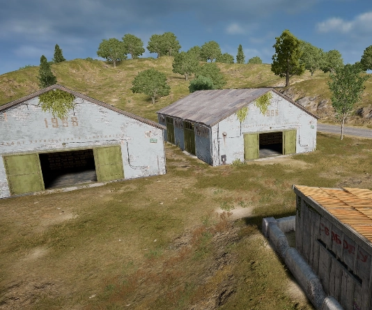 Guess the location on the PUBG Erangel map