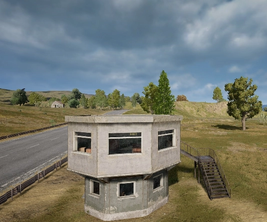 Guess the location on the PUBG Erangel map