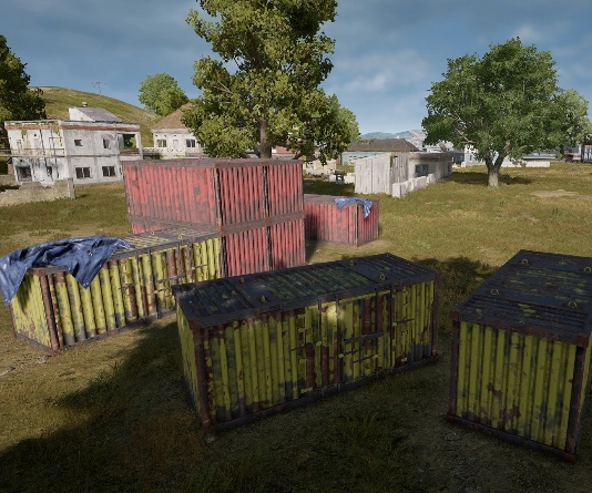 Guess the location on the PUBG Erangel map