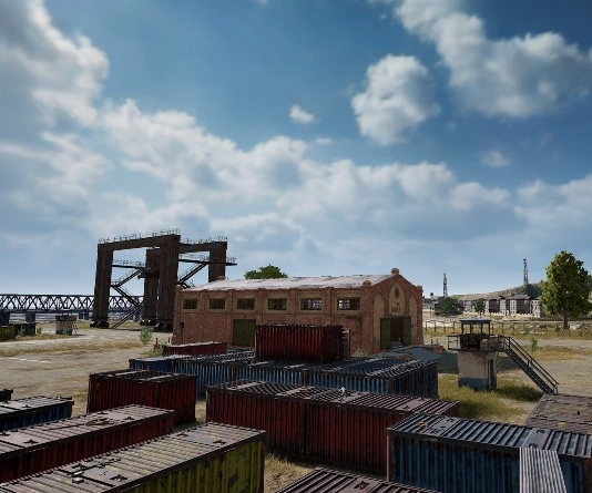 Guess the location on the PUBG Erangel map