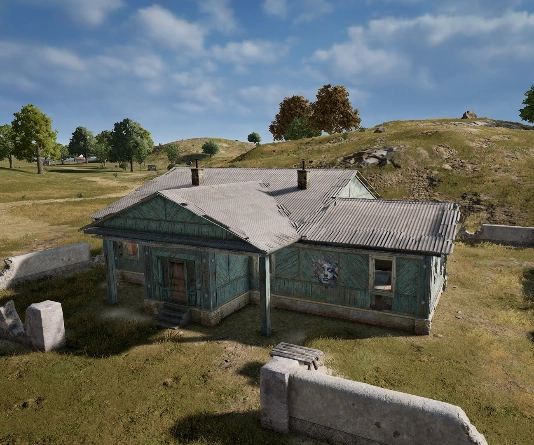 Guess the location on the PUBG Erangel map