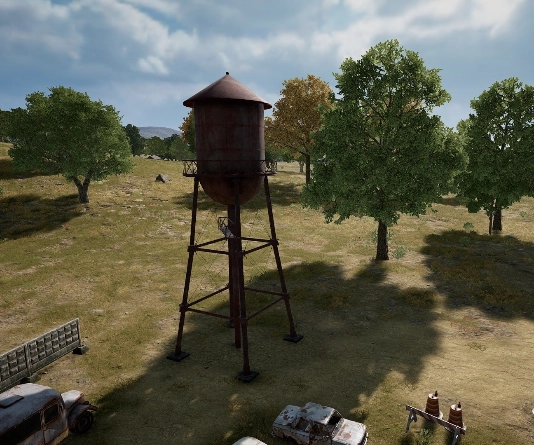 Guess the location on the PUBG Erangel map