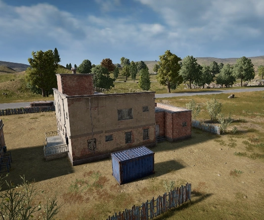 Guess the location on the PUBG Erangel map