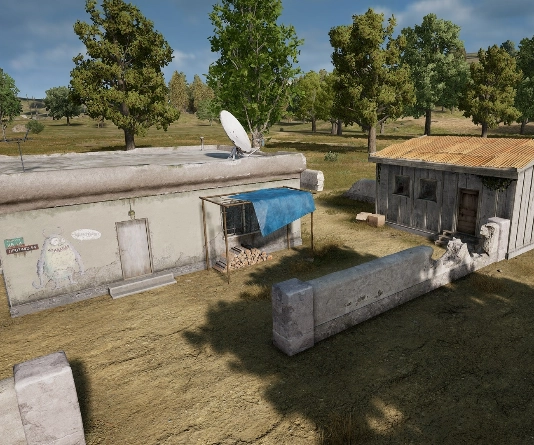 Guess the location on the PUBG Erangel map