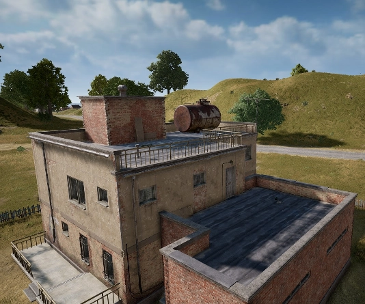 Guess the location on the PUBG Erangel map