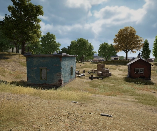 Guess the location on the PUBG Erangel map