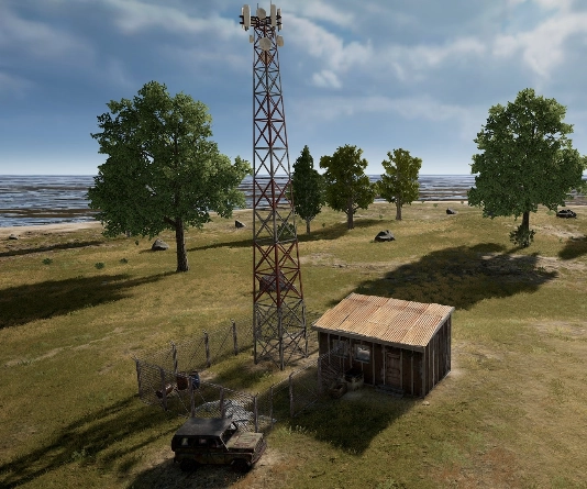 Guess the location on the PUBG Erangel map