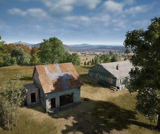 Guess the location on the PUBG Erangel map