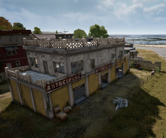 Guess the location on the PUBG Erangel map
