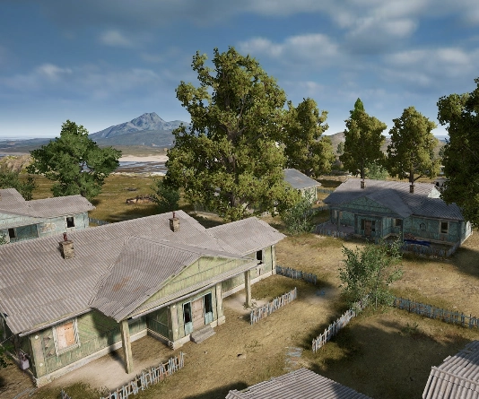 Guess the location on the PUBG Erangel map