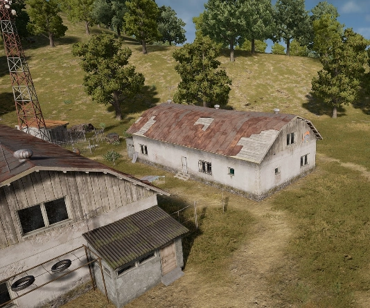 Guess the location on the PUBG Erangel map