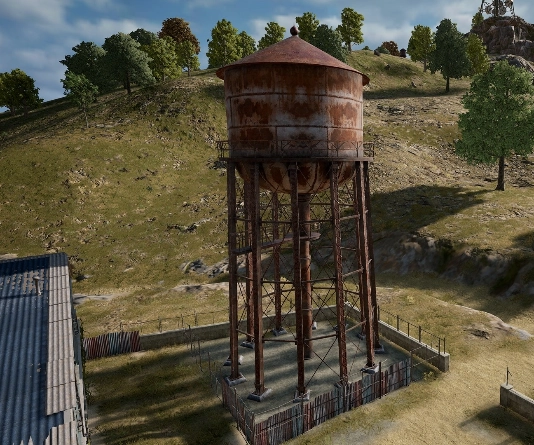 Guess the location on the PUBG Erangel map