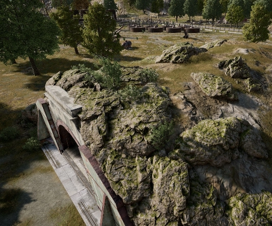 Guess the location on the PUBG Erangel map