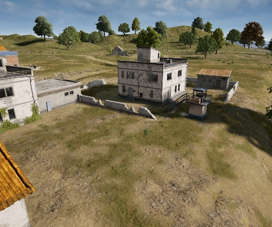 Guess the location on the PUBG Erangel map