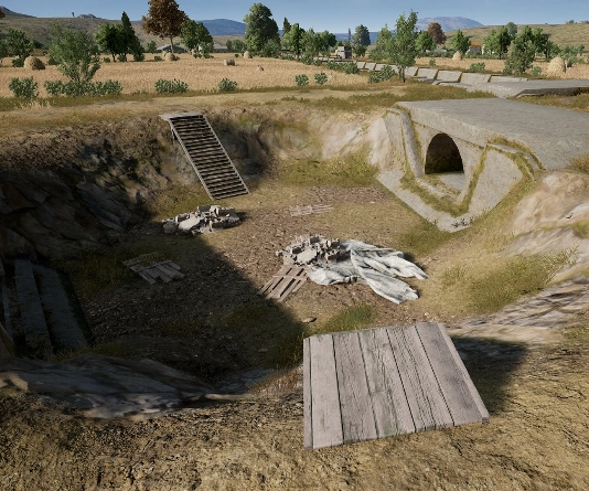 Guess the location on the PUBG Erangel map