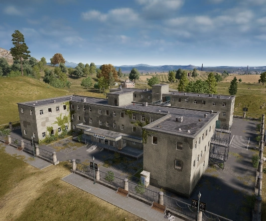 Guess the location on the PUBG Erangel map