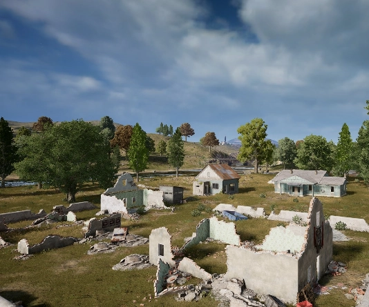 Guess the location on the PUBG Erangel map